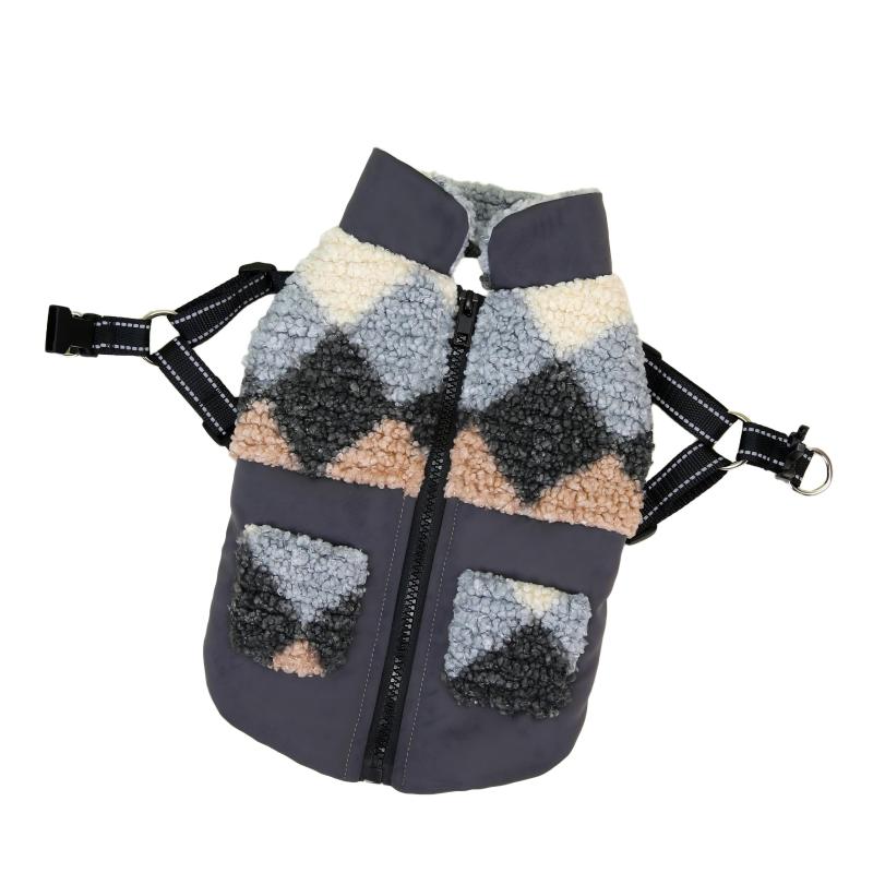 Lemmiklooma vest PAW COUTURE, must, suurus XS