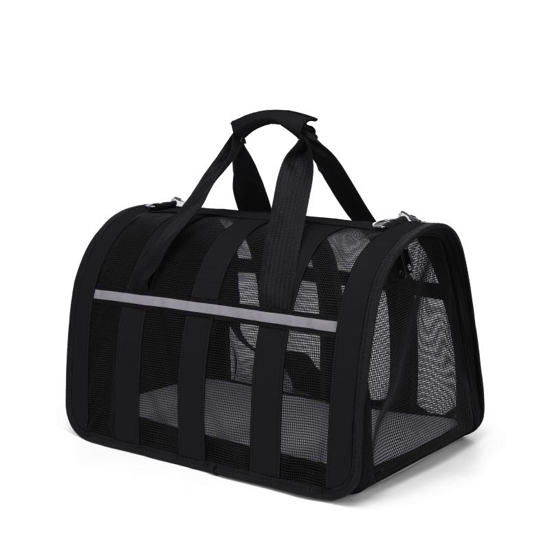 48x27x27 cm, L suruus, must
