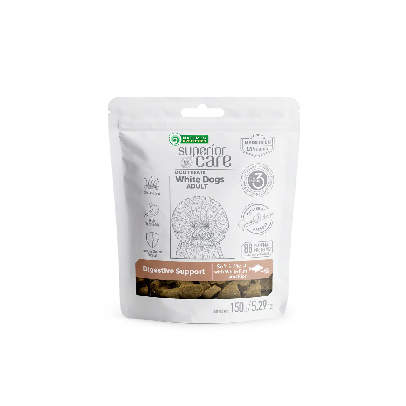 Sensitive Stomach Dog Treats with Whitefish & Rice
