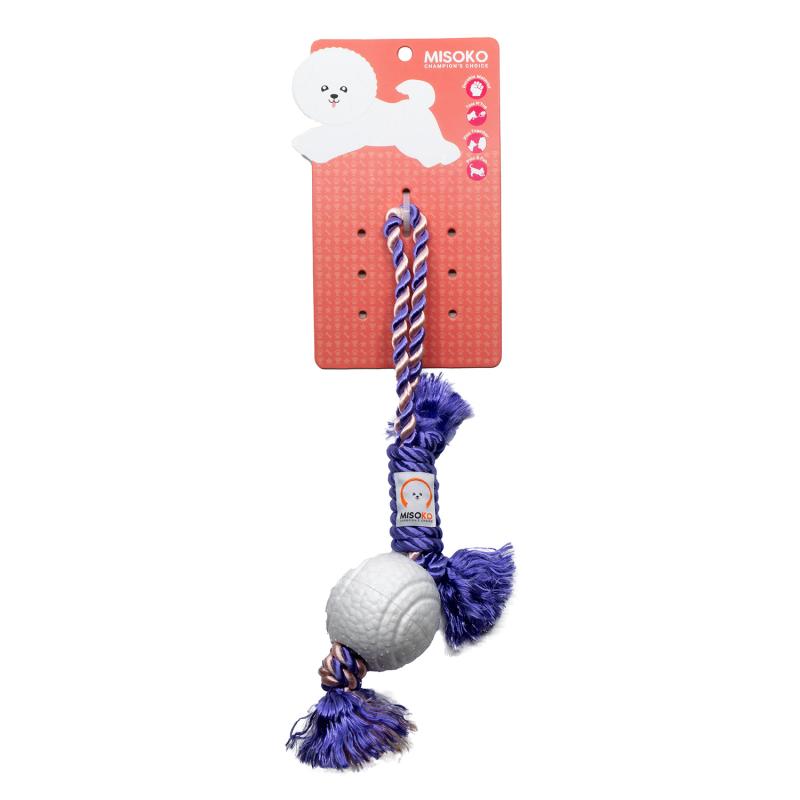 su virve ir kamuoliuku, violetinis, 36 cm