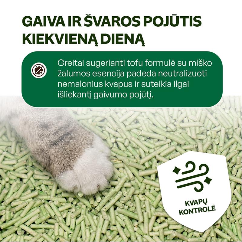 Kačių kraikas su gėlių esencija