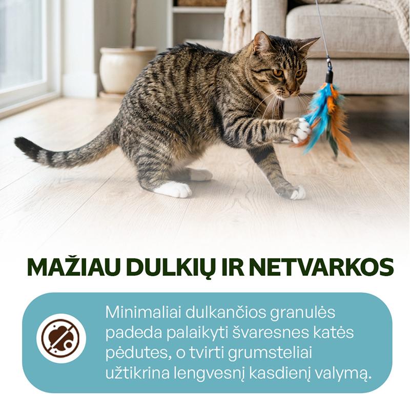 Kačiukų kraikas su kūdikių pudros esencija