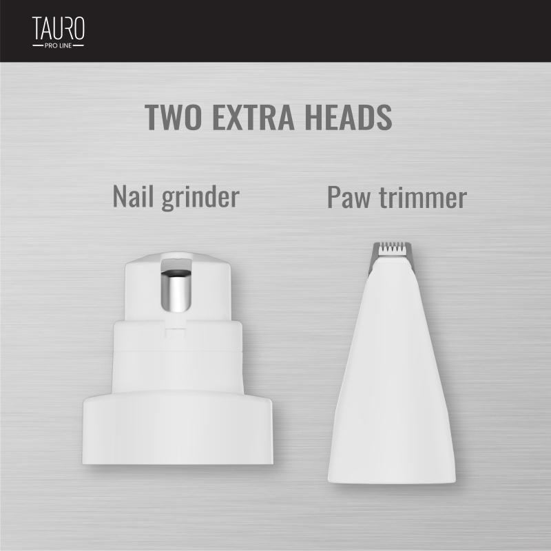 Professional 3-in-1 Pet Grooming Clipper & Nail Grinder