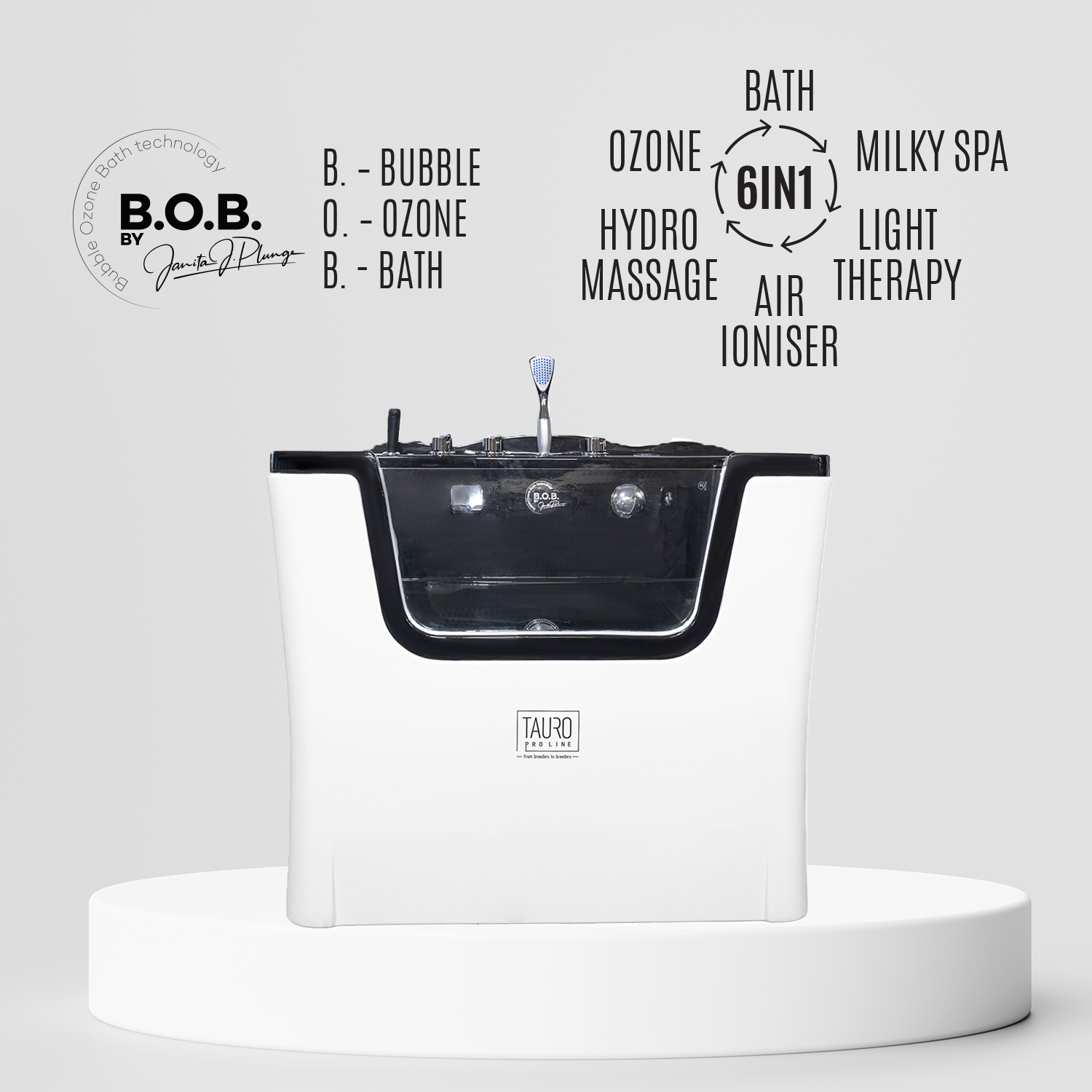 Ozone Pet SPA Bathub Ionic Technology For Various Skin Problems Treatment And Spa Procedures