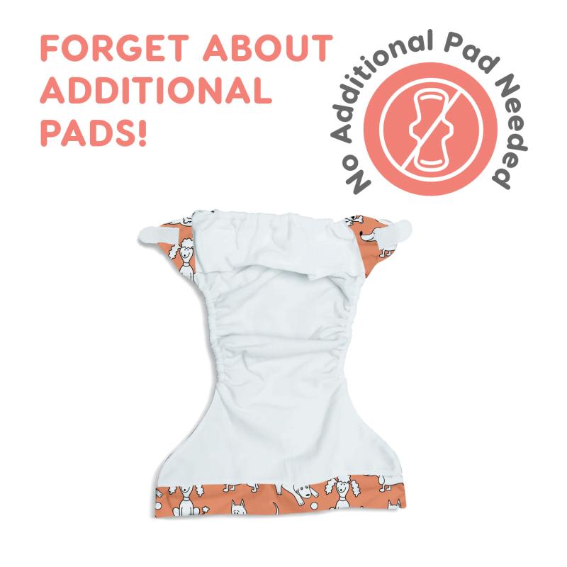 Washable, Leakproof & Eco-Friendly Female Dog Diapers