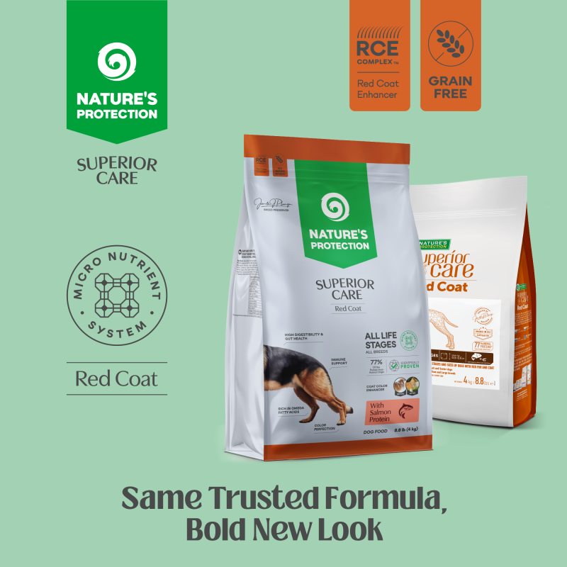 All Life Stages Dog Food for Red Coat All Breeds with Salmon & Krill
