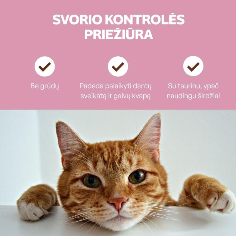 Nature's Protection Superior Care suaugusių sterilizuotų kačių pašaro papildas – skanėstai su paukštiena