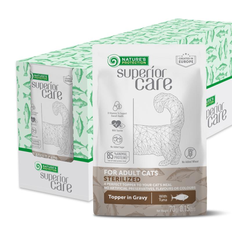 Adult Cat Wet Food for All Breeds with Tuna 24 Pack
