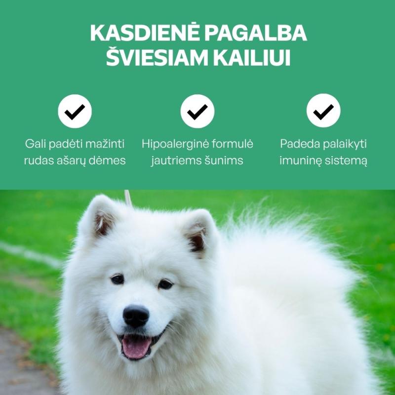 Nature's Protection Superior Care visų dydžių ir amžiaus grupių baltakailių šunų sausas pašaras su vabzdžiais
