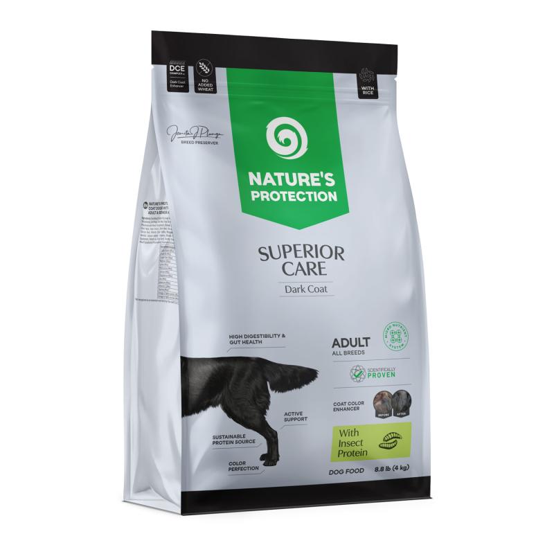 Dark Coat Insect & Krill Dry Dog Food for Adult Dogs of All Sizes