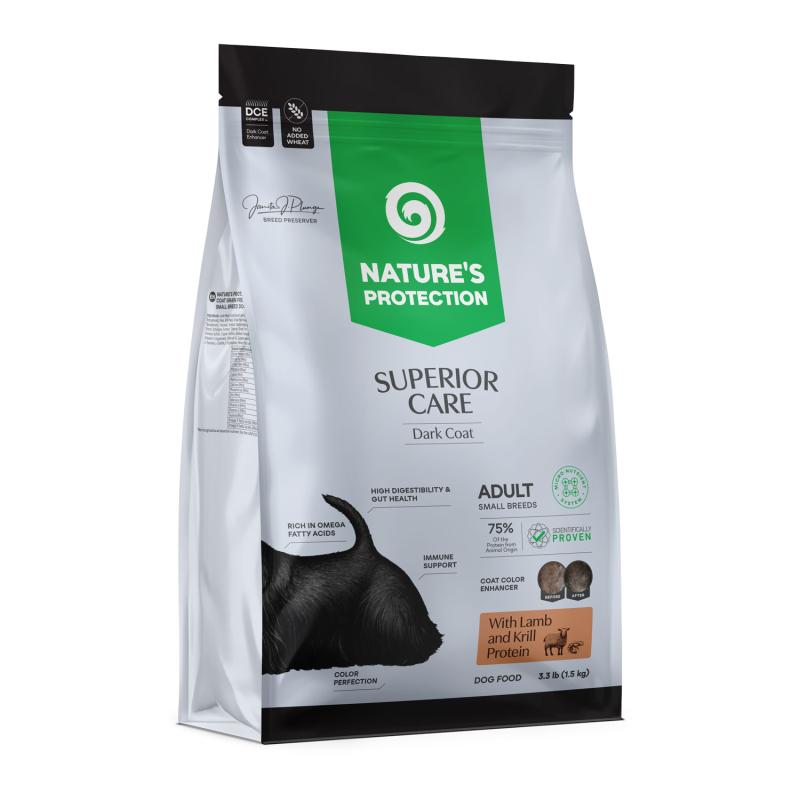 Dark Coat Grain-Free Lamb Dry Dog Food for Adult Small Breed Dogs