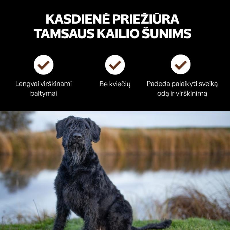 Begrūdis šlapias pašaras šunims su upėtakiu ir kriliu