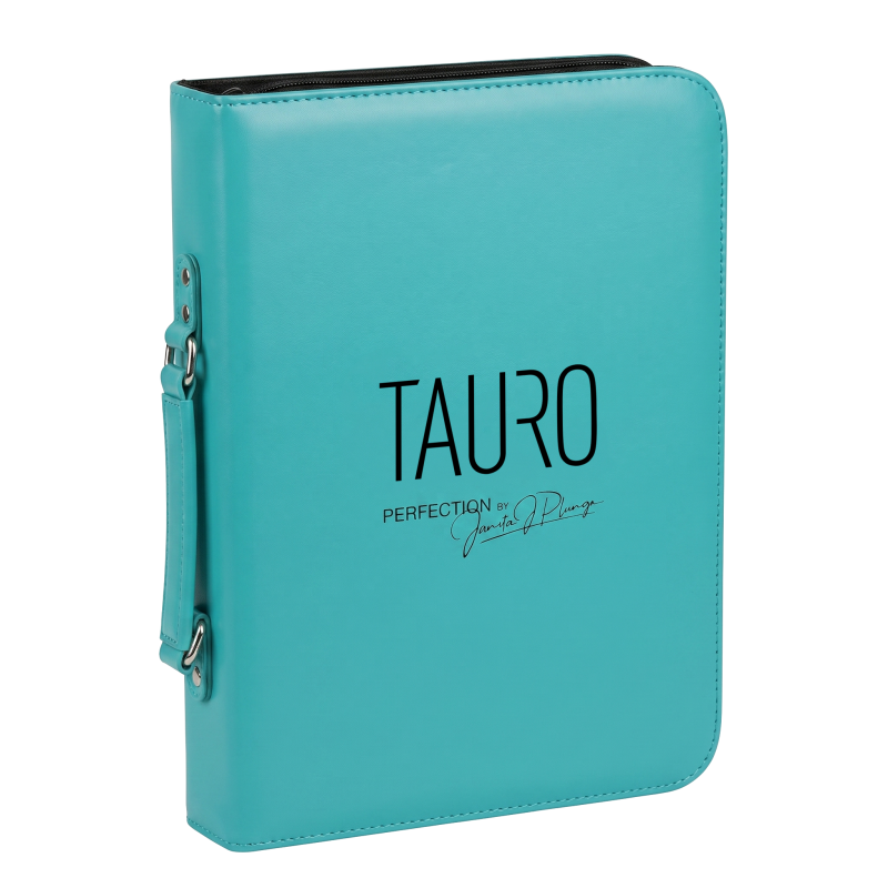 TAURO Scissor Case with Handle – Large, Blue